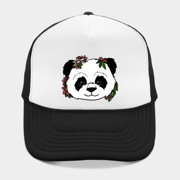 Cute Floral Panda by logiamerch