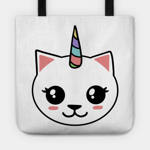 Unicorn Cat Tote by logiamerch