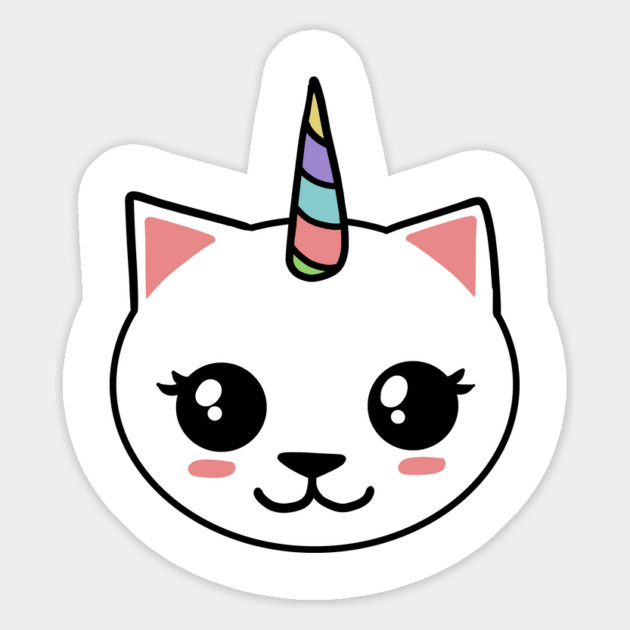 Unicorn Cat Magnet by logiamerch