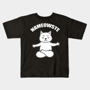 Nameowste Cat Kids T-Shirt