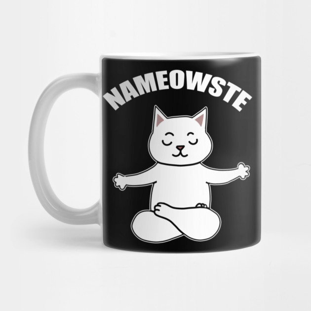 Nameowste Cat by logiamerch