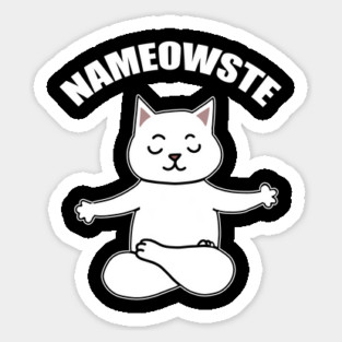 Nameowste Cat Magnet