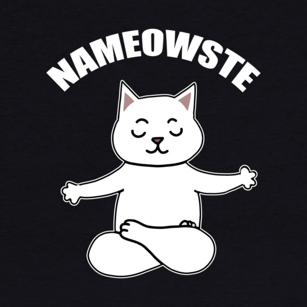 Nameowste Cat by logiamerch