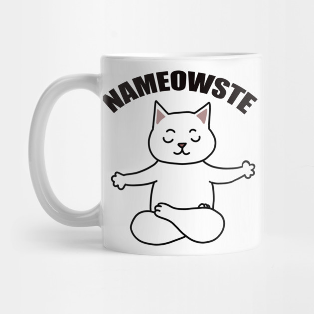 Nameowste Cute Cat by logiamerch