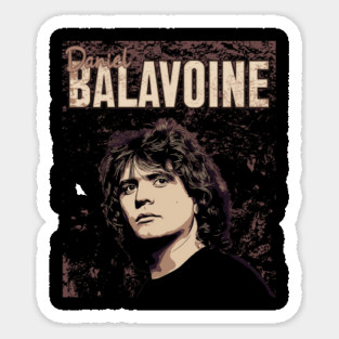 Daniel Balavoine Sticker