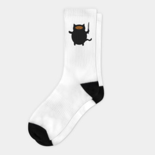 Ninja Cat Socks