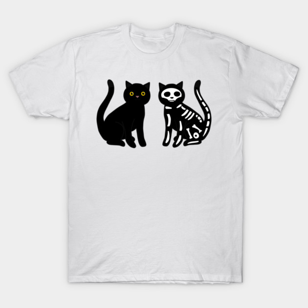 Skull Cats T-Shirt by logiamerch