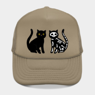 Skull Cats Hat