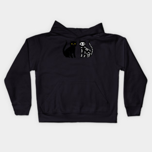 Skull Cats Kids Hoodie