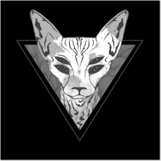 mystic sphynx Posters and Art