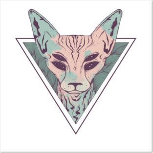 mystic sphynx Posters and Art