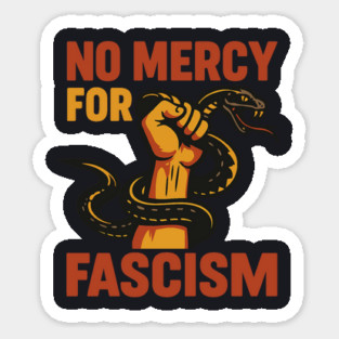 No Mercy For Fascism Magnet