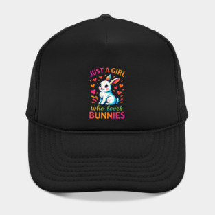 Just A Girl Who Loves Bunnies – Cute Funny Rabbit Gift Hat