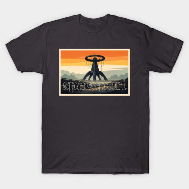 Arc Raiders // Spaceport // Retro Aesthetic T-Shirt by Shit Post Hero