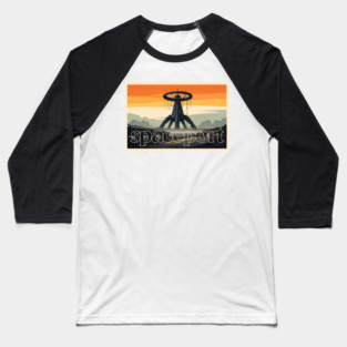 Arc Raiders // Spaceport // Retro Aesthetic Baseball T-Shirt