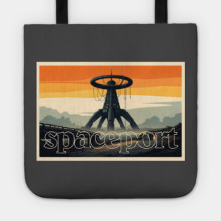 Arc Raiders // Spaceport // Retro Aesthetic Tote