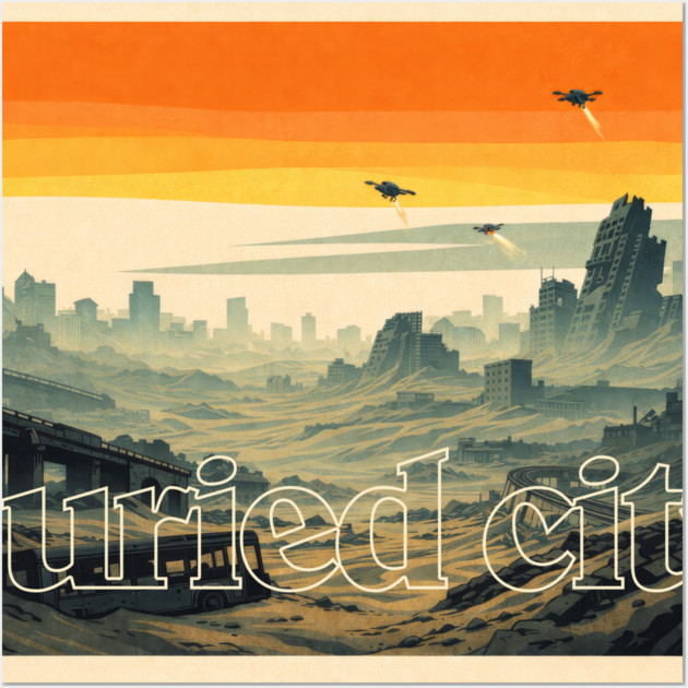 Arc Raiders // Buried City // Retro Aesthetic Wall Art by Shit Post Hero