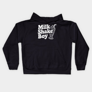 Milkshake Boy Kids Hoodie