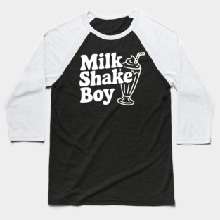 Milkshake Boy Baseball T-Shirt