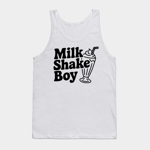 Milkshake Boy Tank Top by Frank Ring
