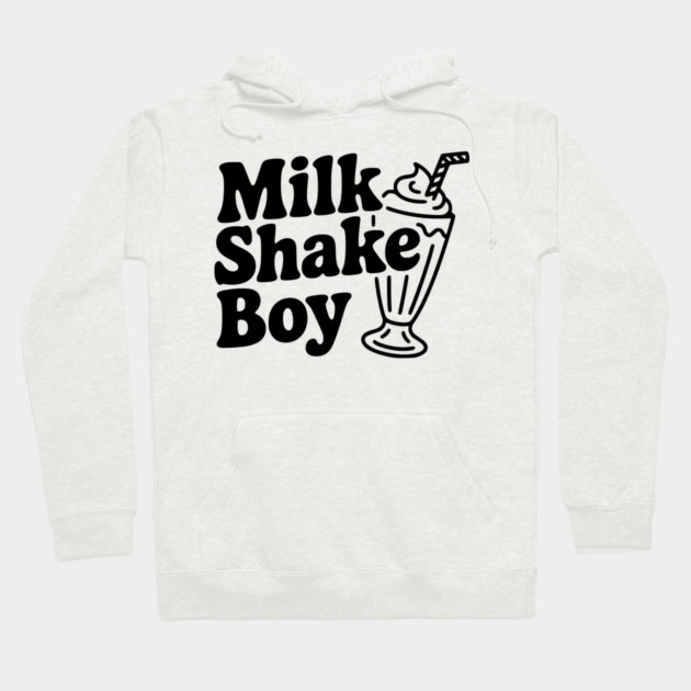 Milkshake Boy Hoodie by Frank Ring
