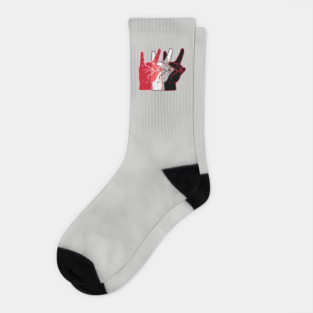 Red Pack Rally Socks
