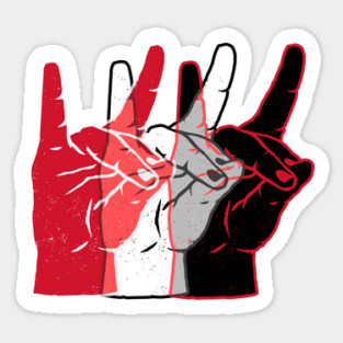 Red Pack Rally Sticker