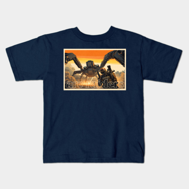 Arc Raiders // Retro Aesthetic Kids T-Shirt by Shit Post Hero