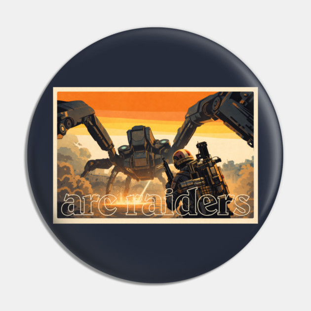 Arc Raiders // Retro Aesthetic Pin by Shit Post Hero