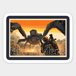Arc Raiders // Retro Aesthetic Sticker