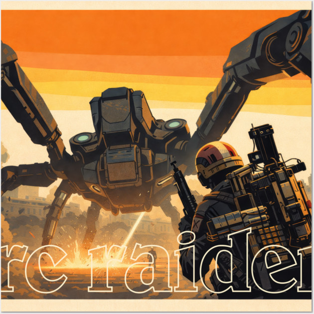 Arc Raiders // Retro Aesthetic Wall Art by Shit Post Hero