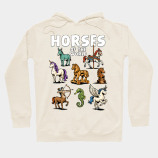 Horses of the World Hoodie