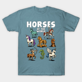 Horses of the World T-Shirt