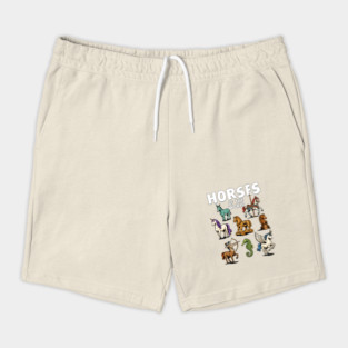 Horses of the World Shorts