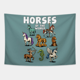 Horses of the World Tapestry
