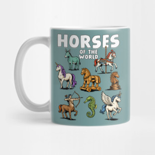 Horses of the World Mug