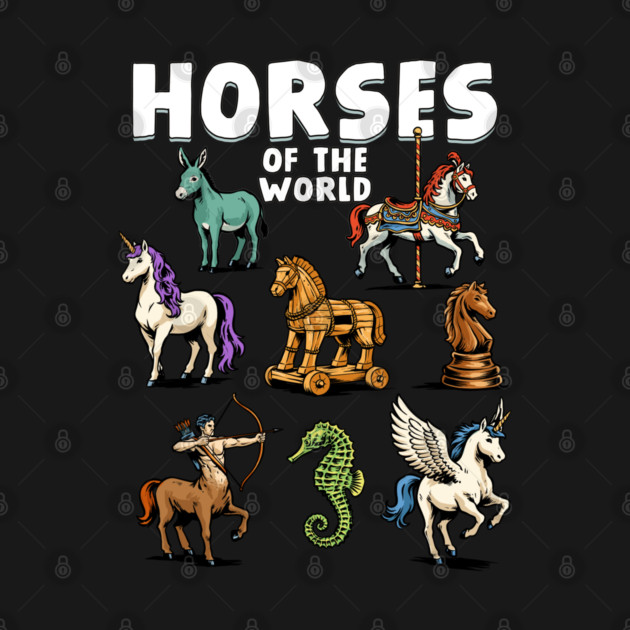 Horses of the World by GoshWow®