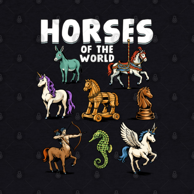Horses of the World by GoshWow®