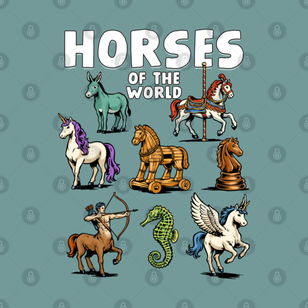 Horses of the World by GoshWow®