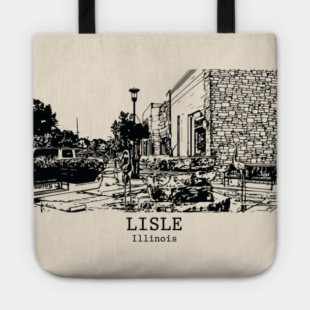 Lisle - Illinois Tote by Lakeric