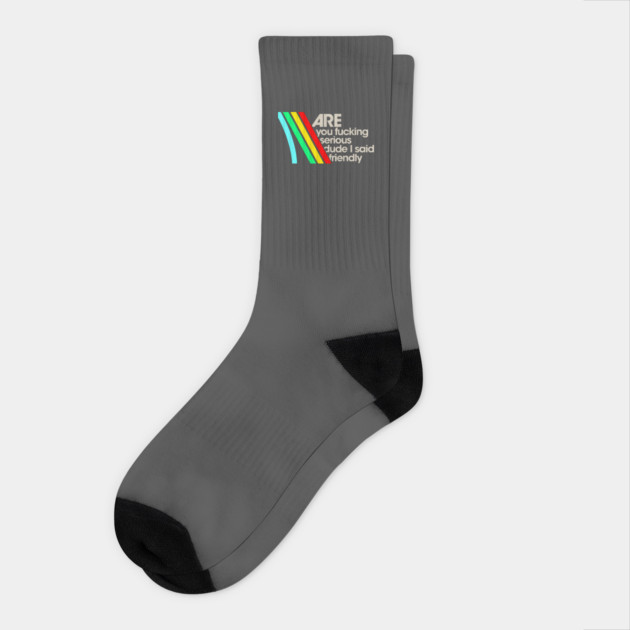 I Said Don't Shoot // Arc Raiders Socks by Shit Post Hero