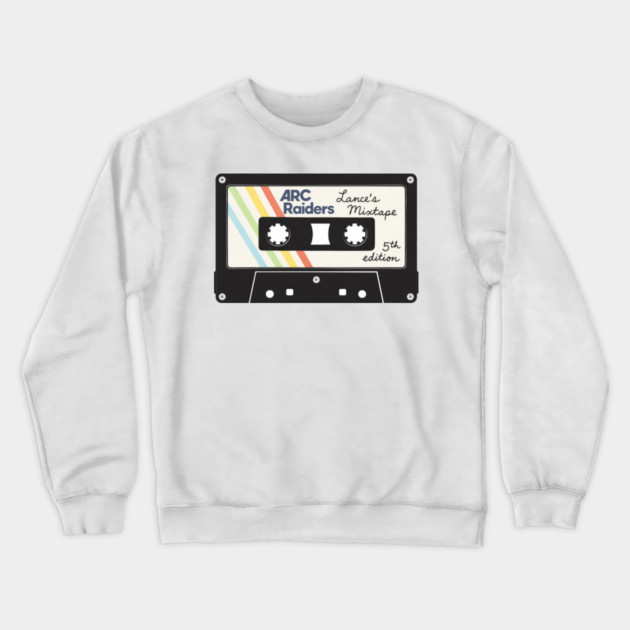 Lance's Mix Tape 5th Edition // Arc Raiders Crewneck Sweatshirt by Shit Post Hero