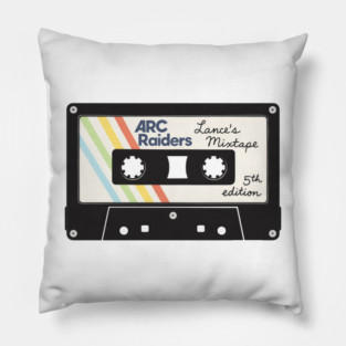 Lance's Mix Tape 5th Edition // Arc Raiders Pillow