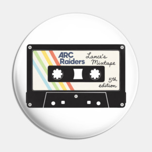 Lance's Mix Tape 5th Edition // Arc Raiders Pin