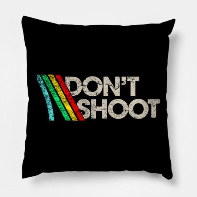 Don't Shoot // Arc Raiders Pillow by Shit Post Hero