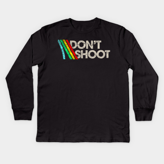 Don't Shoot // Arc Raiders Kids Long Sleeve T-Shirt by Shit Post Hero