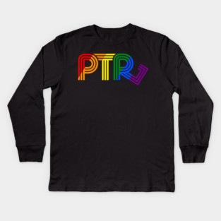 Push the Roll Pride Logo Kids Long Sleeve T-Shirt