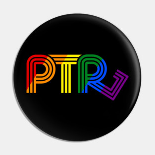 Push the Roll Pride Logo Pin