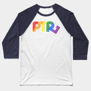 Push the Roll Pride Logo Baseball T-Shirt