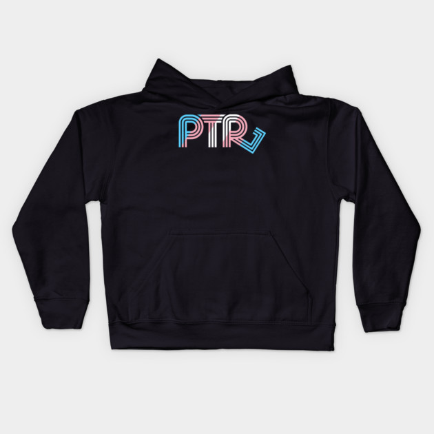Push the Roll Trans Pride Logo Kids Hoodie by Push the Roll